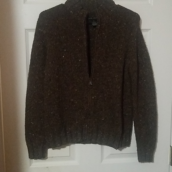 Sarah Spencer Wool Brown Cardigan  *Moving Sale!* - Picture 3 of 3